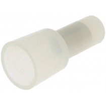CE 2; Close end; crimped; L: 20mm; Variant: insulated; UL94V-2; NICHIFU CE 2; Close end; crimped; L: 20mm; Variant: insulated; UL94V-2; NICHIFU