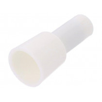 CE 2-V0; Close end; crimped; L: 20mm; Variant: insulated; UL94V-0; NICHIFU CE 2-V0; Close end; crimped; L: 20mm; Variant: insulated; UL94V-0; NICHIFU