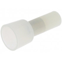 CE 5; Close end; crimped; L: 28mm; Variant: insulated; UL94V-2; NICHIFU CE 5; Close end; crimped; L: 28mm; Variant: insulated; UL94V-2; NICHIFU