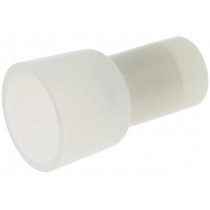 CE 8; Close end; crimped; L: 24.5mm; Variant: insulated; UL94V-2; NICHIFU CE 8; Close end; crimped; L: 24.5mm; Variant: insulated; UL94V-2; NICHIFU