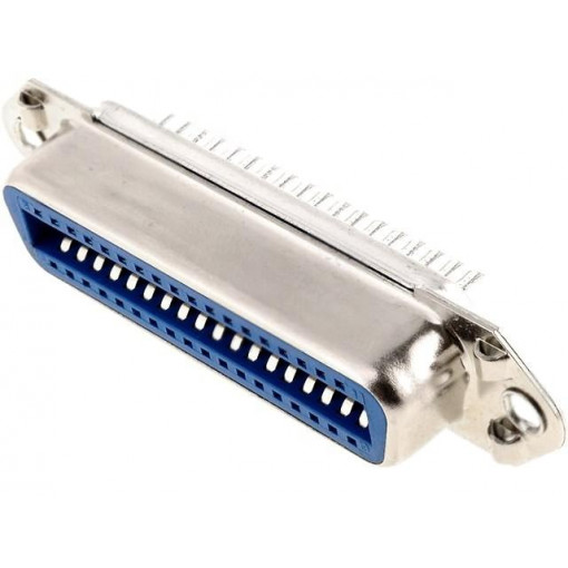 DS1039-01-36FL0S; Connector: Centronics; socket; female; PIN: 36; soldering; CONNFLY