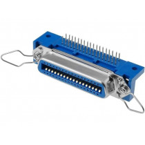 DS1079-F360BS; Connector: Centronics; socket; female; PIN: 36; THT; angled 90°; CONNFLY