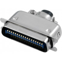 DS1078-36M0L; Connector: Centronics; plug; male; PIN: 36; soldering; for cable; CONNFLY