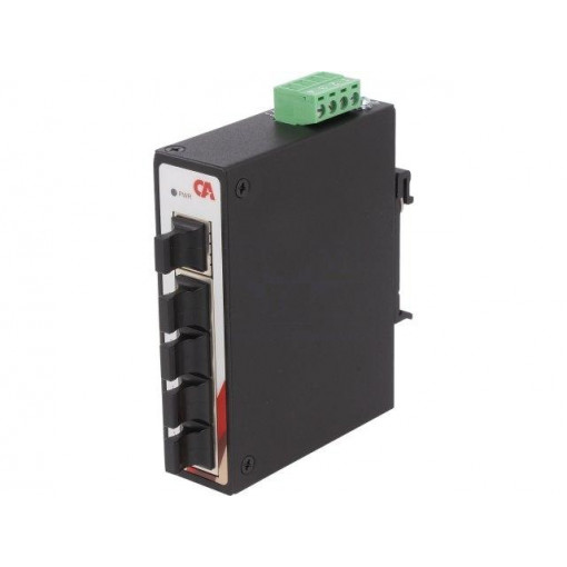 CETU-0500; Industrial module: switch Ethernet; unmanaged; 12÷48VDC; RJ45; Comparta