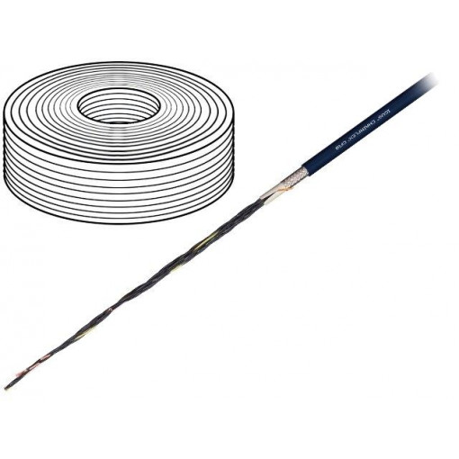 CF10.07.04; Wire: control cable; chainflex® CF10; 4G0,75mm2; TPE; black; Cu; igus