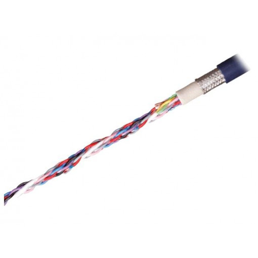 CF11.02.02.02; Wire: data transmission; chainflex® CF11; 2x2x0,25mm2; TPE; blue; igus