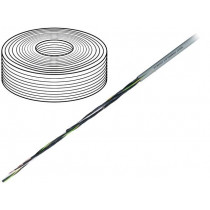 CF130.02.06.UL; Wire: control cable; chainflex® CF130.UL; 6x0,25mm2; PVC; grey; igus