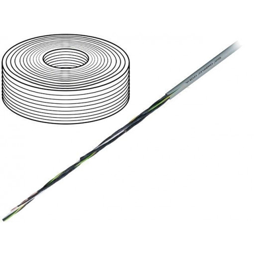 CF130.05.05.UL; Wire: control cable; chainflex® CF130.UL; 5G0,5mm2; PVC; grey; igus