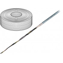 CF140.07.03.UL; Wire: control cable; chainflex® CF140.UL; 3G0,75mm2; PVC; grey; igus