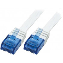 CF2051U; Patch cord; U/UTP; 6; stranded; Cu; PVC; white; 2m; 32AWG; LOGILINK