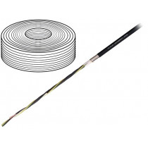 CF35.UL.07.04; Wire: motor; chainflex® CF35.UL; 4G0,75mm2; TPE; black; stranded; igus