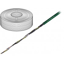 CF5.05.03; Wire: control cable; chainflex® CF5; 3G0,5mm2; PVC; green; Cu; 6mm; igus