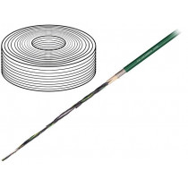CF6.05.25; Wire: control cable; chainflex® CF6; 25G0,5mm2; PVC; green; Cu; igus