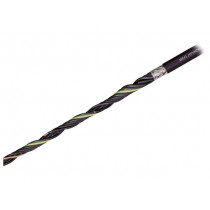 CF881.15.04; Wire: control cable; chainflex® CF881; 4G1,5mm2; PVC; black; Cu; igus