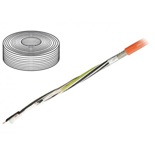 CF887.10.07.02.02; Wire: control cable; chainflex® CF887; 4G1mm2 + 2x2x0,75mm2; PVC; igus