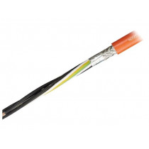CF896.15.04; Wire: motor; chainflex® CF896; 4G1,5mm2; PUR; orange; stranded; Cu; igus
