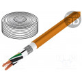 CF896.40.04; Wire: motor; chainflex® CF896; 4G4mm2; PUR; orange; stranded; Cu; igus