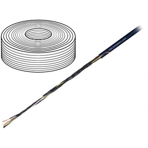 CF9.10.12; Wire: control cable; chainflex® CF9; 12G1mm2; TPE; black; stranded; igus