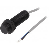 CFAK 18P1100; Sensor: capacitive; Range: 0÷5mm; Output conf: PNP / NO; Mat: PBT; BAUMER CFAK 18P1100; Sensor: capacitive; Range: 0÷5mm; Output conf: PNP / NO; Mat: PBT; BAUMER