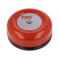 CFB6D24RED; Signaller: sound; bell; 24VDC; 95dB; Series: CF; IP21; Ø152x63mm; EATON ELECTRIC CFB6D24RED; Signaller: sound; bell; 24VDC; 95dB; Series: CF; IP21; Ø152x63mm; EATON ELECTRIC