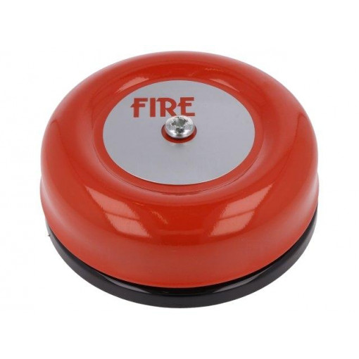 CFB6D24RED; Signaller: sound; bell; 24VDC; 95dB; Series: CF; IP21; Ø152x63mm; EATON ELECTRIC