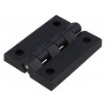 CFL.102 CH-6; Hinge; Width: 80mm; technopolymer (PA); black; H: 102mm; ELESA+GANTER CFL.102 CH-6; Hinge; Width: 80mm; technopolymer (PA); black; H: 102mm; ELESA+GANTER