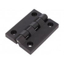 CFL.102 CH-8; Hinge; Width: 80mm; technopolymer (PA); black; H: 102mm; ELESA+GANTER