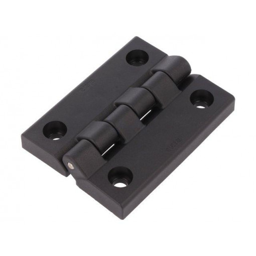 CFL.102 CH-8; Hinge; Width: 80mm; technopolymer (PA); black; H: 102mm; ELESA+GANTER