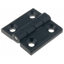 CFM.40 SH-5; Hinge; Width: 40mm; technopolymer (PA); black; H: 40mm; ELESA+GANTER