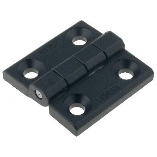 CFM.40 SH-5; Hinge; Width: 40mm; technopolymer (PA); black; H: 40mm; ELESA+GANTER