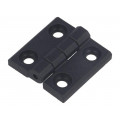 CFM.30 CH-4; Hinge; Width: 30mm; technopolymer (PA); black; H: 30mm; ELESA+GANTER CFM.30 CH-4; Hinge; Width: 30mm; technopolymer (PA); black; H: 30mm; ELESA+GANTER