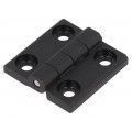 CFM.40 CH-5; Hinge; Width: 40mm; technopolymer (PA); black; H: 40mm; ELESA+GANTER CFM.40 CH-5; Hinge; Width: 40mm; technopolymer (PA); black; H: 40mm; ELESA+GANTER