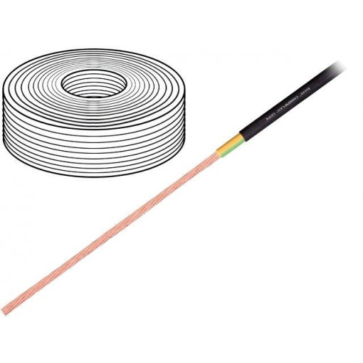 CFPE.15.01; Wire: motor; chainflex® CFPE; 4G1,5mm2; TPE; black; stranded; Cu; igus