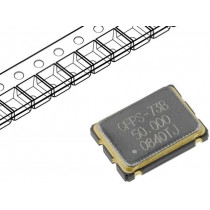 LFSPXO018044; Generator: quartz; 50MHz; SMD; Dim: 7x5mm; 3.3V; ±50ppm; 0÷70°C; IQD FREQUENCY PRODUCTS