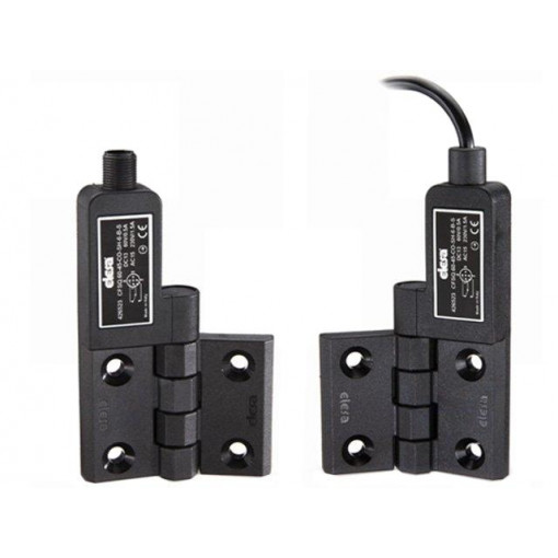 CFSQ.60-SH-6-C-A-S; Safety switch: hinged; Series: CFSQ; NC + NO; connector M12; 190°; ELESA+GANTER CFSQ.60-SH-6-C-A-S; Safety switch: hinged; Series: CFSQ; NC + NO; connector M12; 190°; ELESA+GANTER