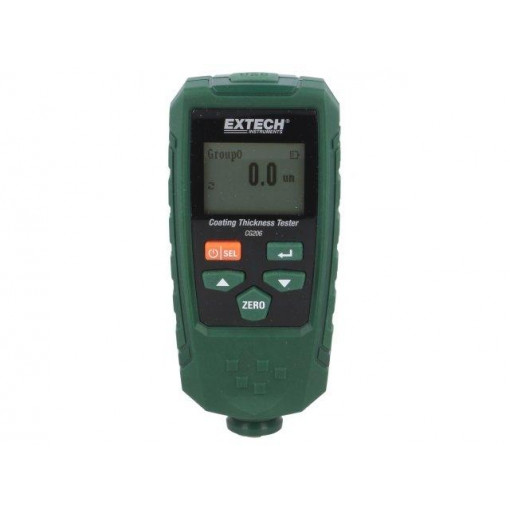 CG206; Tester: coating thickness tester; 0÷1350um; 120x62x32mm; 175g; EXTECH