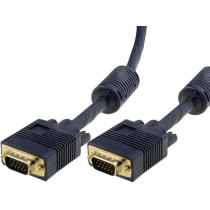 CG381D-G-100-PB; Cable; D-Sub 15pin HD plug,both sides; black; 10m; VCOM CG381D-G-100-PB; Cable; D-Sub 15pin HD plug,both sides; black; 10m; VCOM