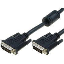 ; Cable; dual link; DVI-I (24+5) plug,both sides; 1.8m; black; VCOM ; Cable; dual link; DVI-I (24+5) plug,both sides; 1.8m; black; VCOM