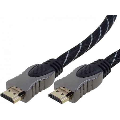 ; Cable; HDMI 1.4; HDMI plug,both sides; 3m; grey-black; VCOM ; Cable; HDMI 1.4; HDMI plug,both sides; 3m; grey-black; VCOM