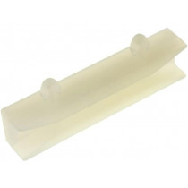 CGLA-4; Guide; polyamide; natural; A: 38.4mm; B: 20mm; C: 9.2mm; D: 6.4mm; FIX&FASTEN