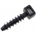 CH-5; Peg; polyamide; UL94V-2; black; H: 24.3mm; H1: 6.1mm; L: 9.7mm; W: 6mm; KSS WIRING