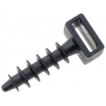 CH-6; Peg; polyamide; UL94V-2; black; H: 24.7mm; H1: 6.3mm; L: 12.5mm; KSS WIRING CH-6; Peg; polyamide; UL94V-2; black; H: 24.7mm; H1: 6.3mm; L: 12.5mm; KSS WIRING