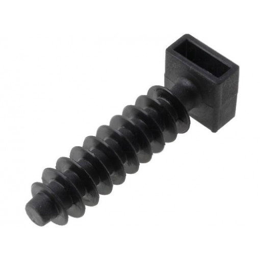 CH-8; Peg; polyamide; UL94V-2; black; H: 37mm; H1: 6.3mm; L: 12.7mm; W: 10mm; KSS WIRING CH-8; Peg; polyamide; UL94V-2; black; H: 37mm; H1: 6.3mm; L: 12.7mm; W: 10mm; KSS WIRING
