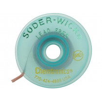 SW40-1-5; Tape: desoldering; No Clean,Lead Free; W: 0.8mm; L: 1.5m; CHEMTRONICS SW40-1-5; Tape: desoldering; No Clean,Lead Free; W: 0.8mm; L: 1.5m; CHEMTRONICS