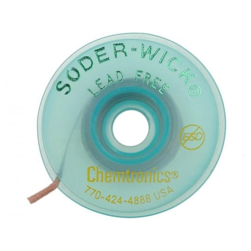 SW40-3-5; Tape: desoldering; No Clean,Lead Free; W: 2mm; L: 1.5m; CHEMTRONICS SW40-3-5; Tape: desoldering; No Clean,Lead Free; W: 2mm; L: 1.5m; CHEMTRONICS