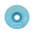 SW80-1-5; Tape: desoldering; W: 0.8mm; L: 1.5m; CHEMTRONICS
