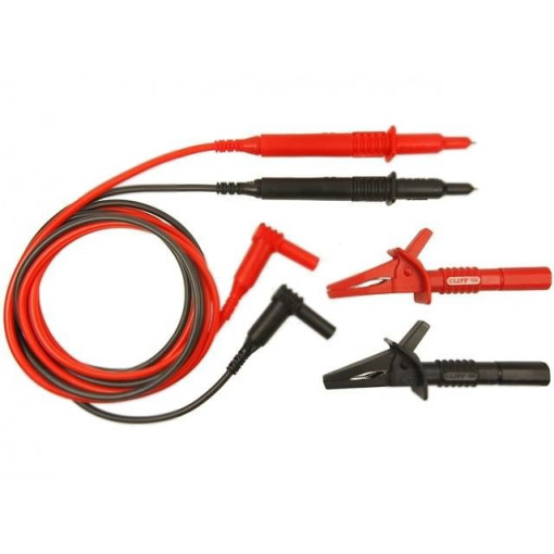 CIH29890; Test acces: test lead; 4mm angled banana plug-test probe; 10A; CLIFF CIH29890; Test acces: test lead; 4mm angled banana plug-test probe; 10A; CLIFF