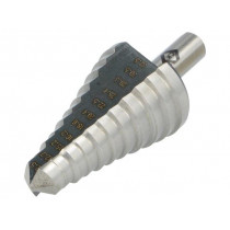 T3012; Drill bit; for thin tinware; Ø: 12.5÷32.5mm; HSS; Steps: 11; C.K