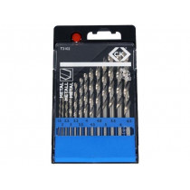 T3102; Drill set; Application: metal; Pcs: 13; Mat: HSS; for metal; C.K