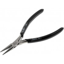 T3772 1; Pliers; straight,precision,half-rounded nose; 120mm; C.K